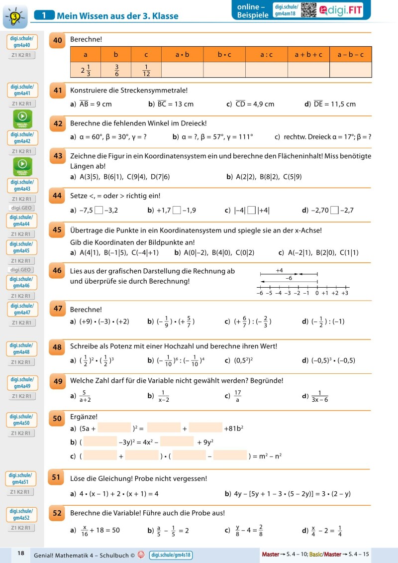 Genial! Mathematik 4 – Schulbuch IKT LP‘23 v.1.1
