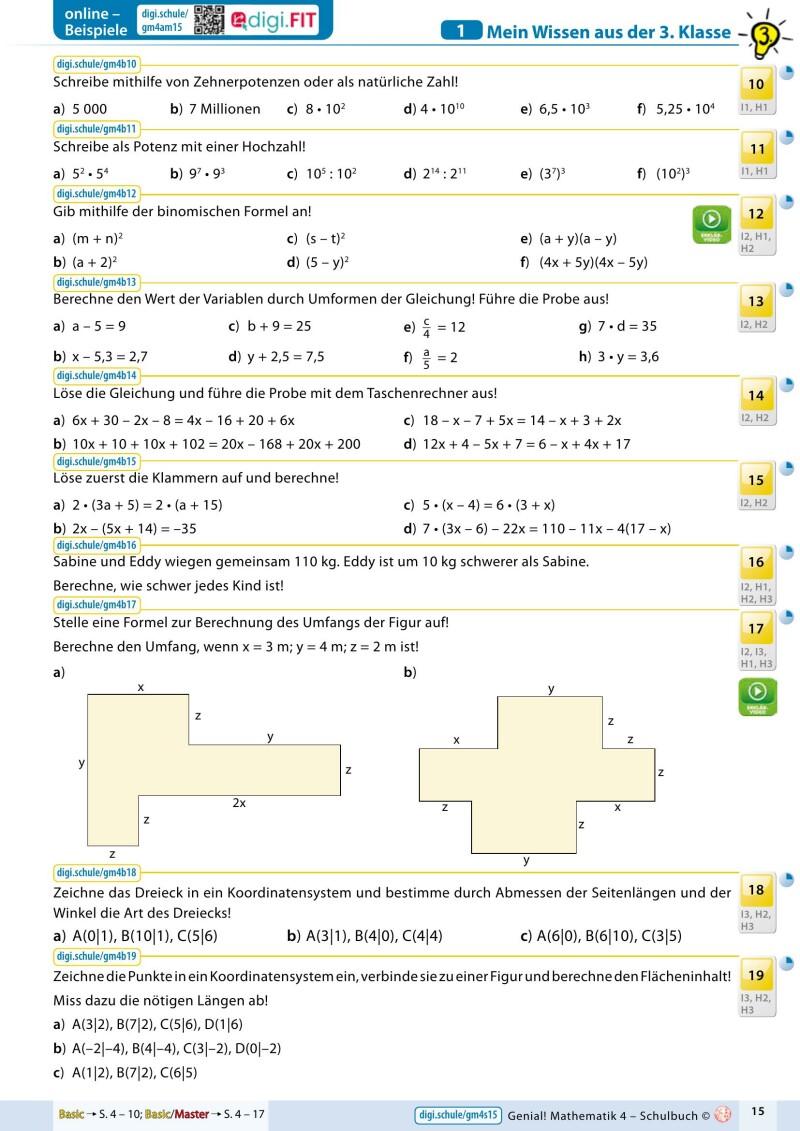 Genial! Mathematik 4 IKT v3.2