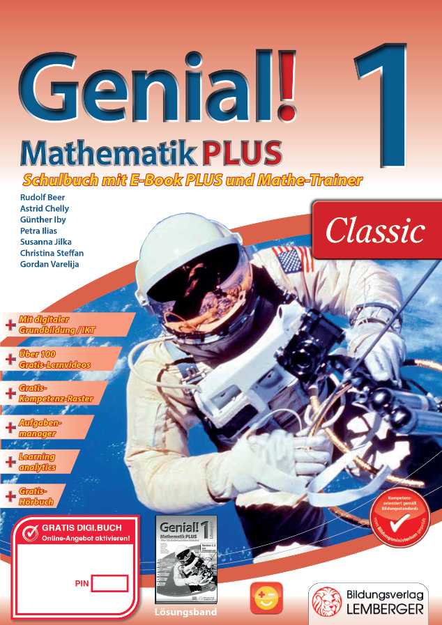 Genial! Mathematik PLUS 1 IKT v2.2 – Classic