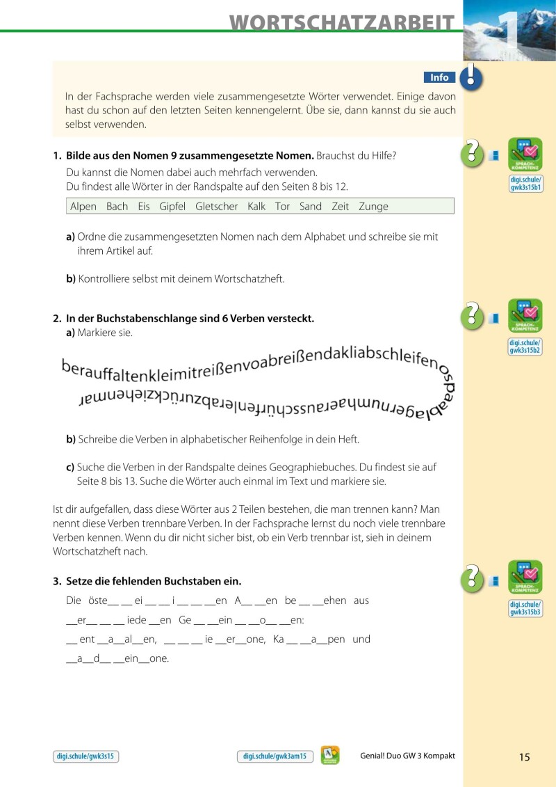 Genial! DUO Geographie/Wirtschaftskunde 3 - KOMPAKT