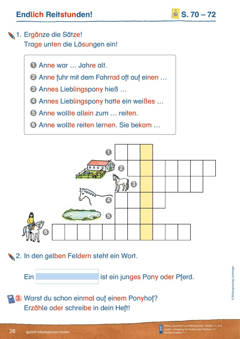 ABC der Tiere 2 - Schulbuch Kompaktausgabe: Lesebuch - Arbeitsheft
