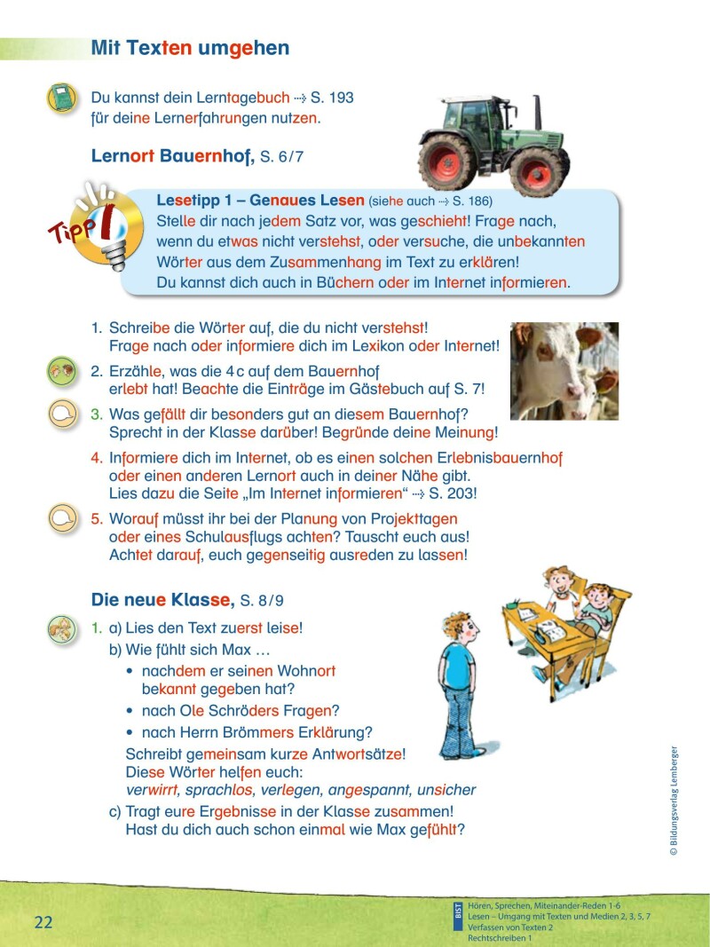 ABC der Tiere 4 – Schulbuch: Lesebuch – Silbenausgabe v22