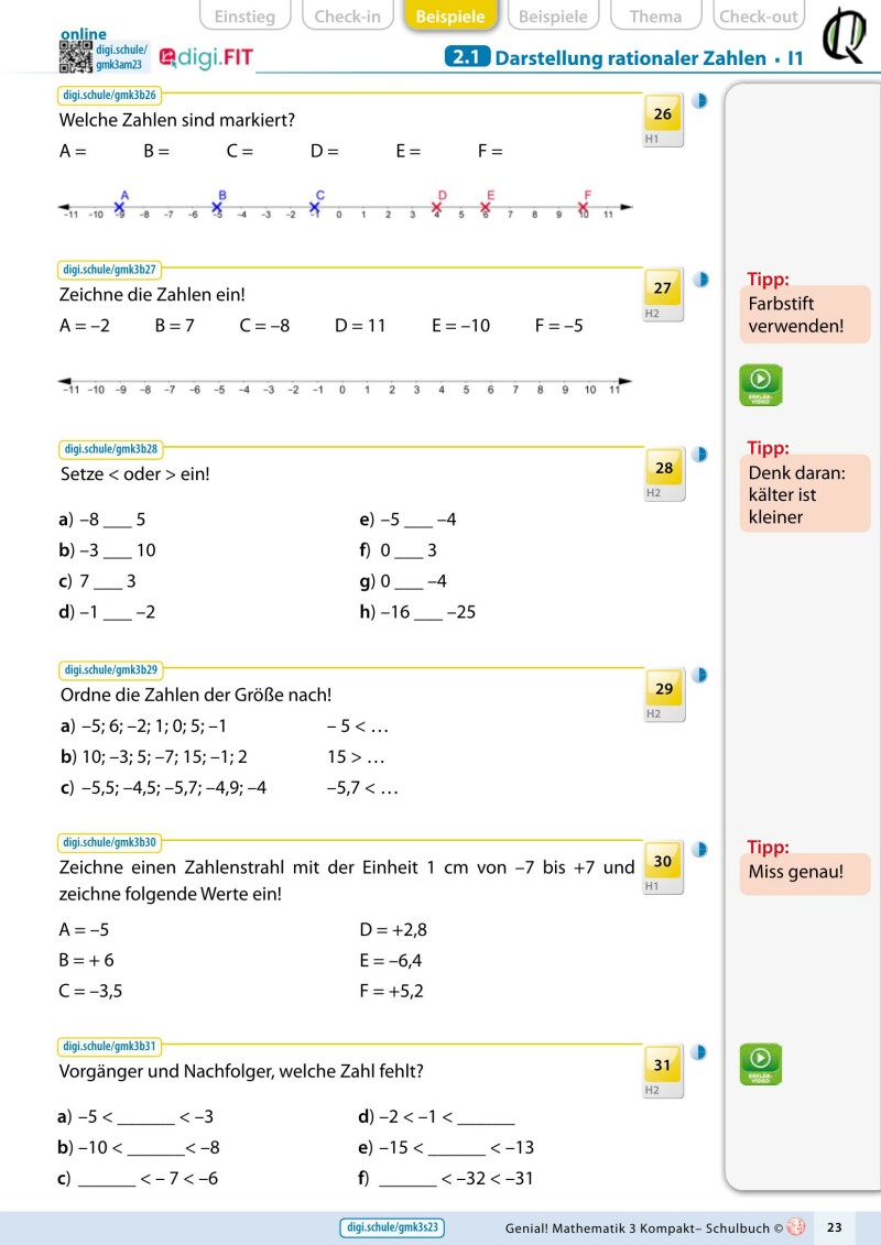 Genial! Mathematik Kompakt 3 IKT v2.3