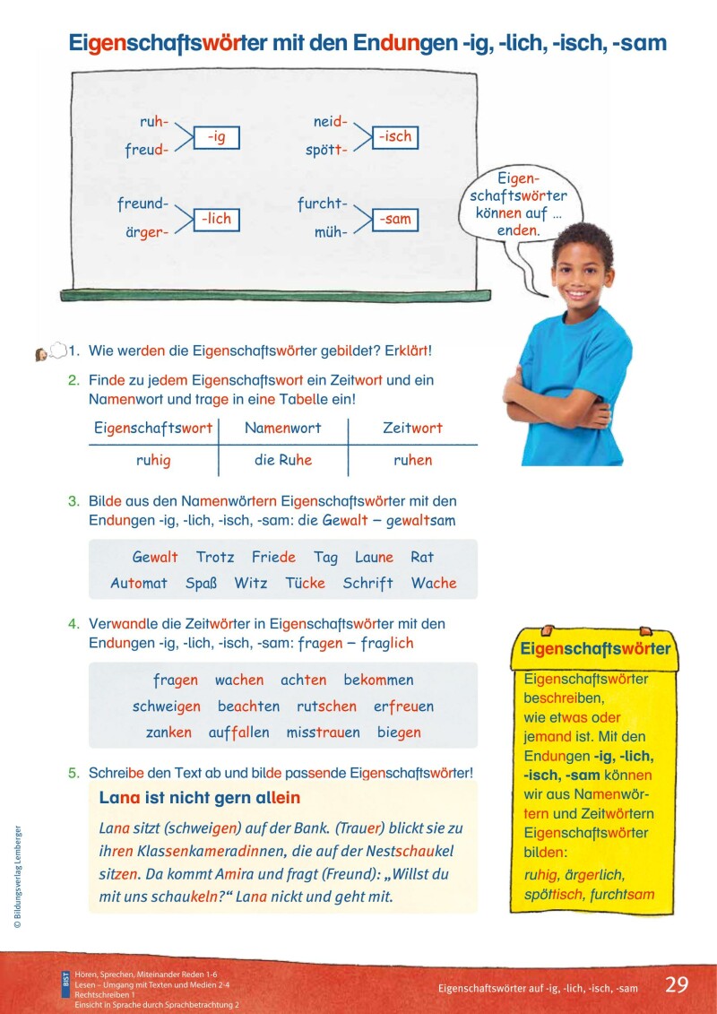 ABC der Tiere 4 - Schulbuch: Sprachbuch NEU - Silbenausgabe