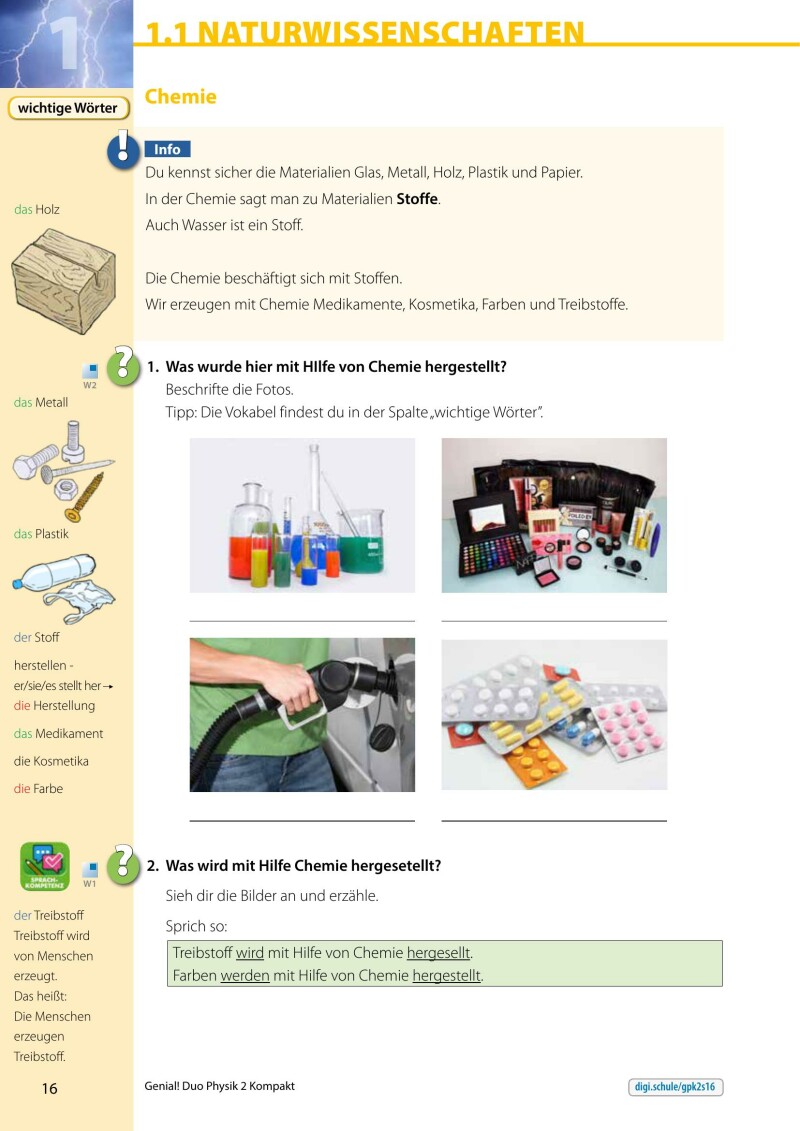 Genial! DUO Physik 2 - KOMPAKT (mit Wortschatzheft und Lösungsheft)