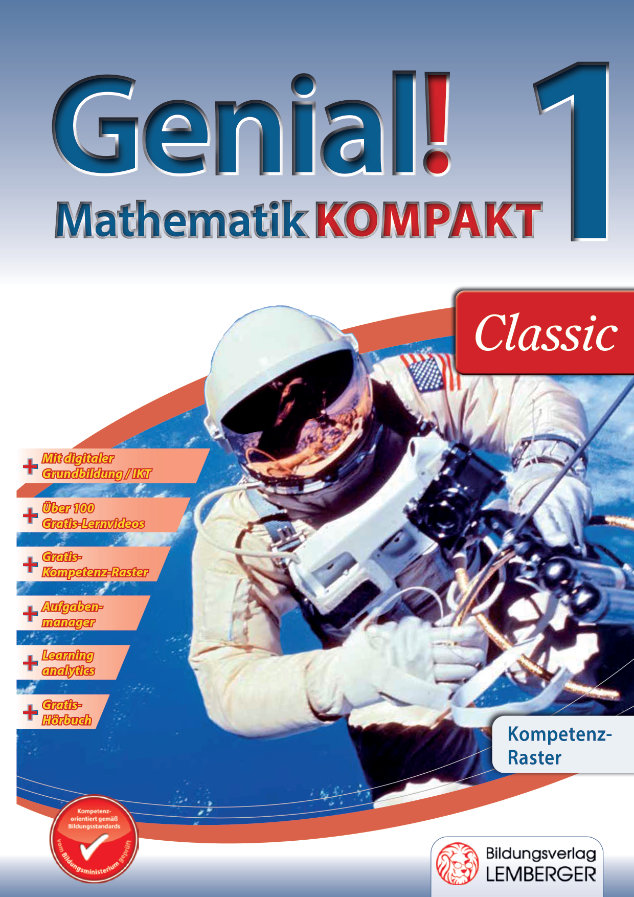 Genial! Mathematik 1 - Kompakt IKT_Version 2.2: Kompetenz-Raster "Mein Lernziel-Portfolio"