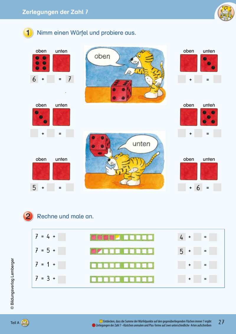 Mathetiger 1 NEU – Schulbuch (SET, 2-teilig) – Classic