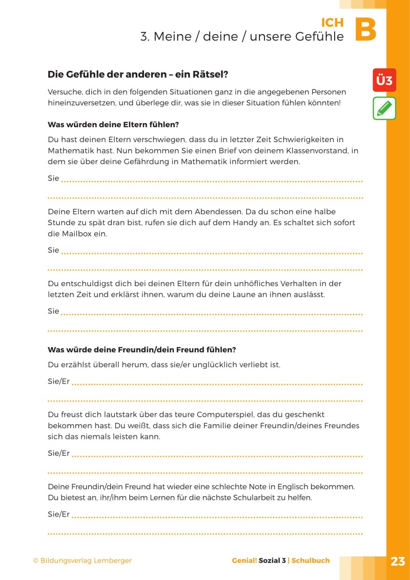 Genial! sozial 3 - SchülerInnenbuch