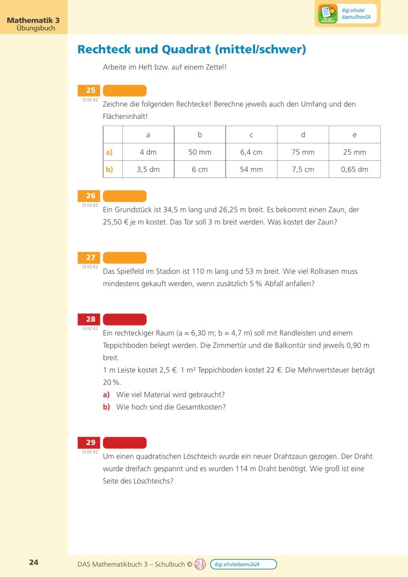 DAS Mathematikbuch 3 IKT – Übungsteil v2.2