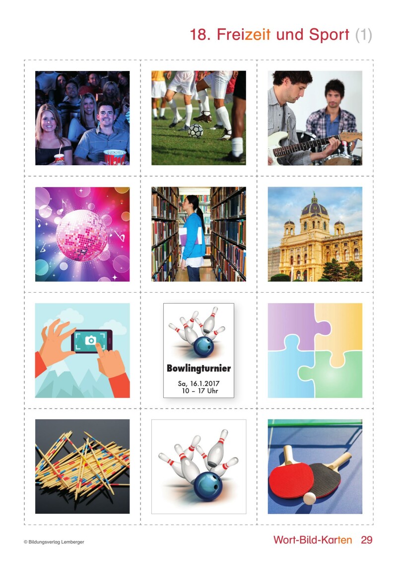 Genial! Deutsch – Schritt für Schritt zukunftsfit – Lesen und Schreiben im Gesamtunterricht inklusiv – Beiheft mit Wortkarten