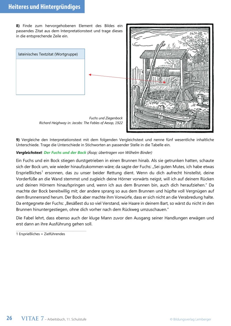 Vitae 7 / Schulbuch für die 7. Klasse_Kurzlatein LP’23 und mit Gratis digbi