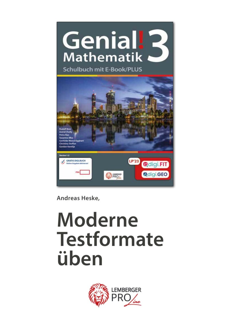 Genial! Mathematik 3 - moderne Testformate_LP`23