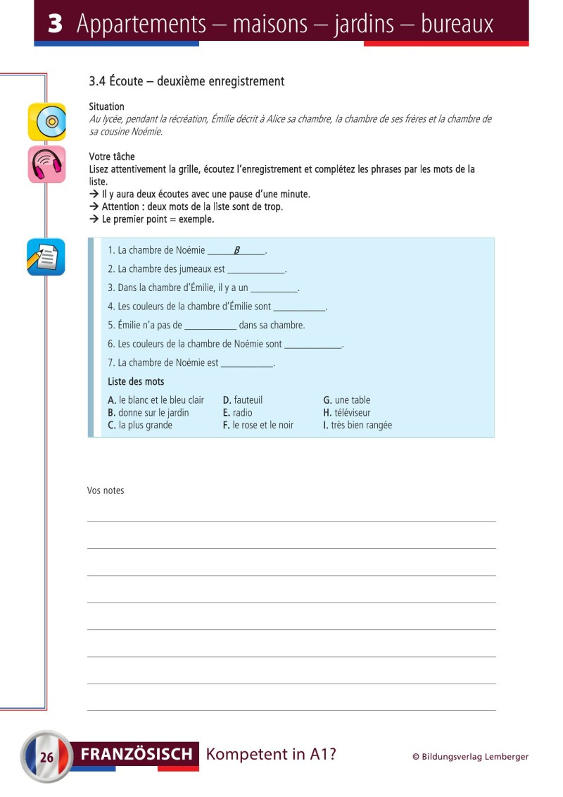 Französisch Kompetent in A1? Arbeitsbuch inkl. Audio-CD