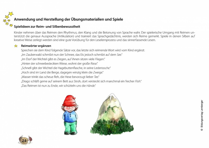 Drago im Zauberwald – Bilderbuch mit Fördermaterial: Die verschwundenen Schneeglöckchen