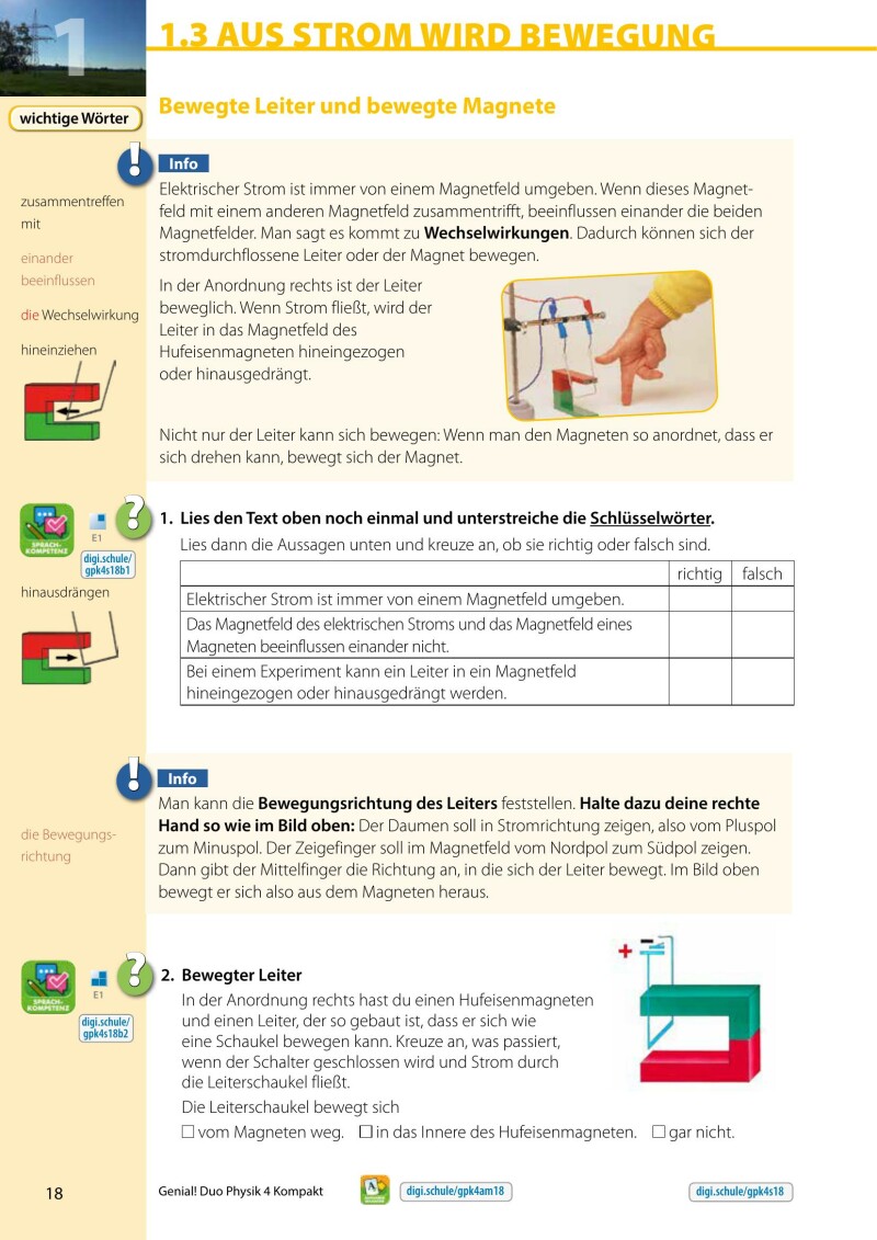 Genial! DUO Physik 4 – KOMPAKT v1.1 (mit Wortschatzheft und Lösungsheft)