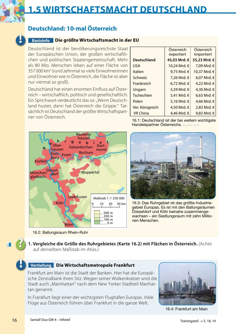 Genial! DUO Geographie/Wirtschaftskunde 4 - Info-Teil