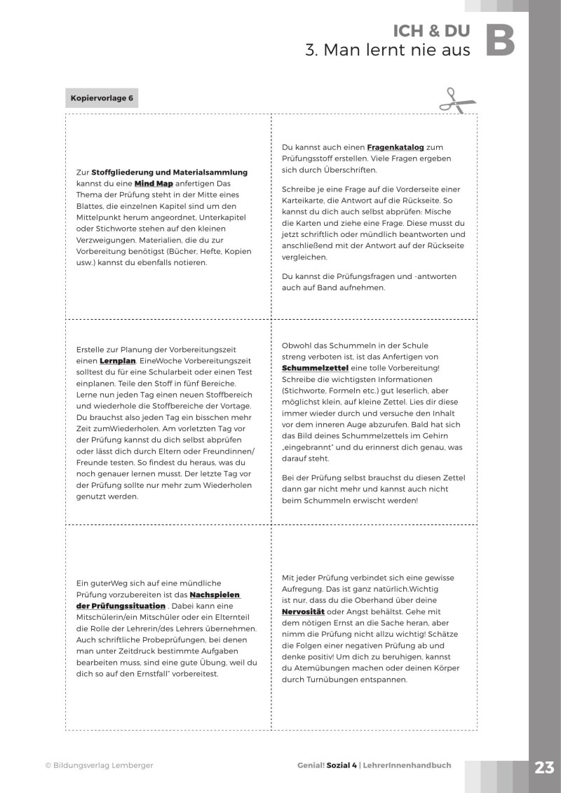 Genial! sozial 4 - LehrerInnenbuch