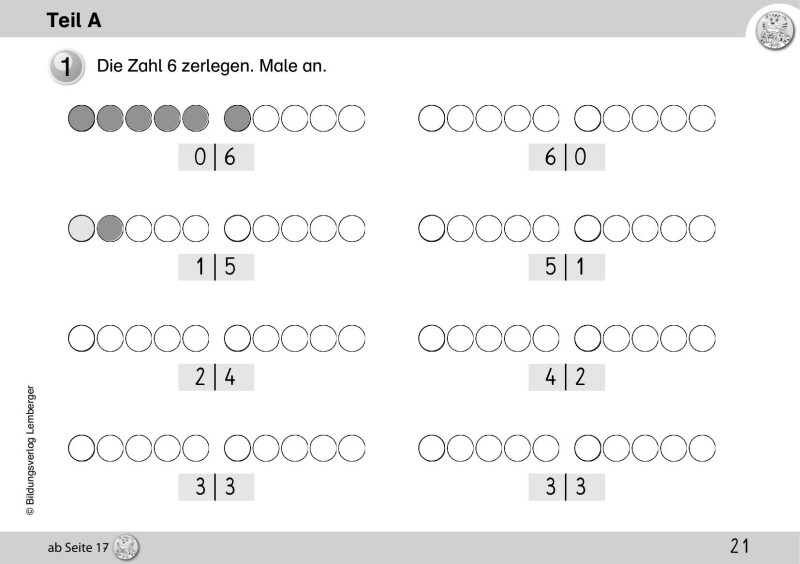 Mathetiger 1 NEU - Schulbuch Tigertrainer - Teil A (für das 1. Semester)