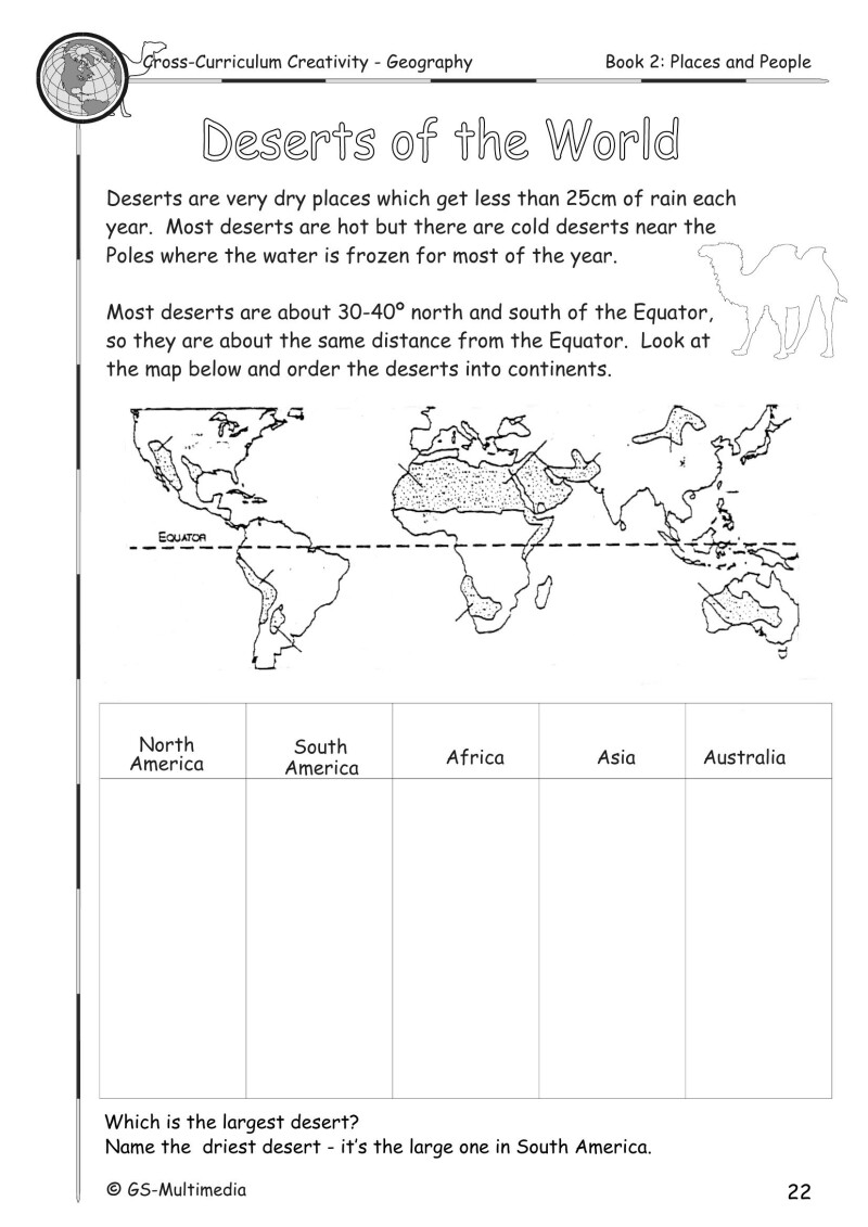 Cross Curriculum Creativity – Geography – Book 2: Places and People