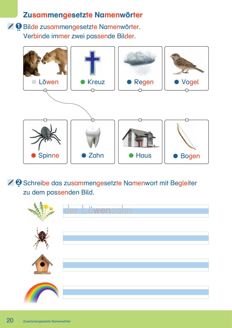 ABC der Tiere 2 – Schulbuch: Spracharbeitsheft A – KOMPAKT (1. Semester) / Originalausgabe Mildenberger