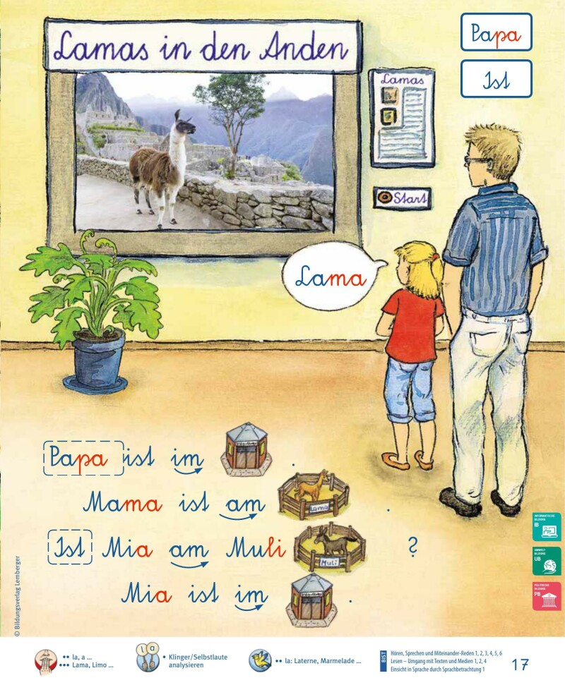 ABC der Tiere 1 – Schulbuch: Lesen in Silben – Silbenfibel Schreibschrift LP‘23 v1.1