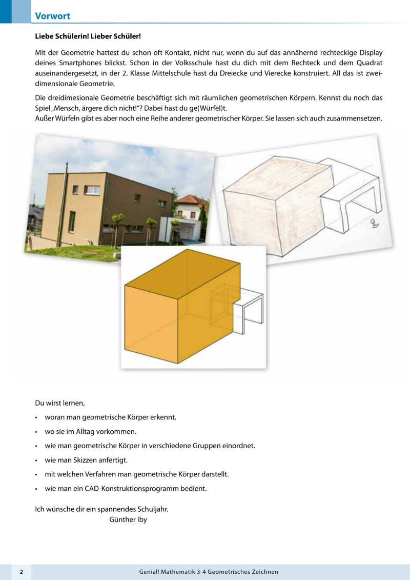 Genial! Mathematik 3-4 – Geometrisches Zeichnen – Schulbuch LP’23