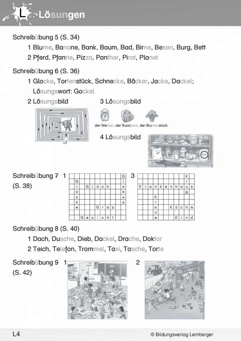 Ich kann's! - Ferien-Trainings-Heft Deutsch 1 mit Lösungen