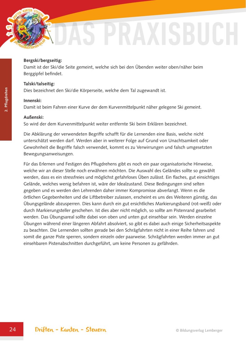 Driften-Kanten-Steuern – Das Praxisbuch für den Skilauf – Version Naturfreunde Jugend