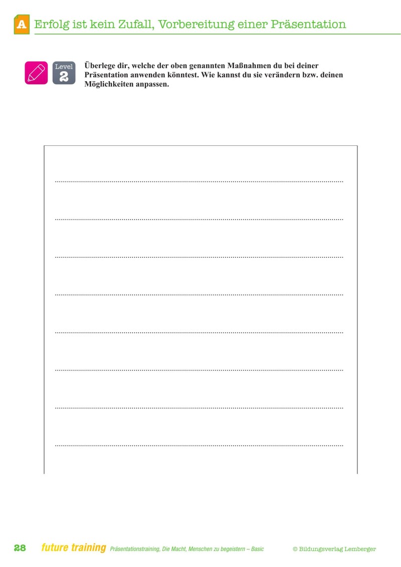 Kompetenz Lernen® - future training - Präsentationstraining - Basic Edition