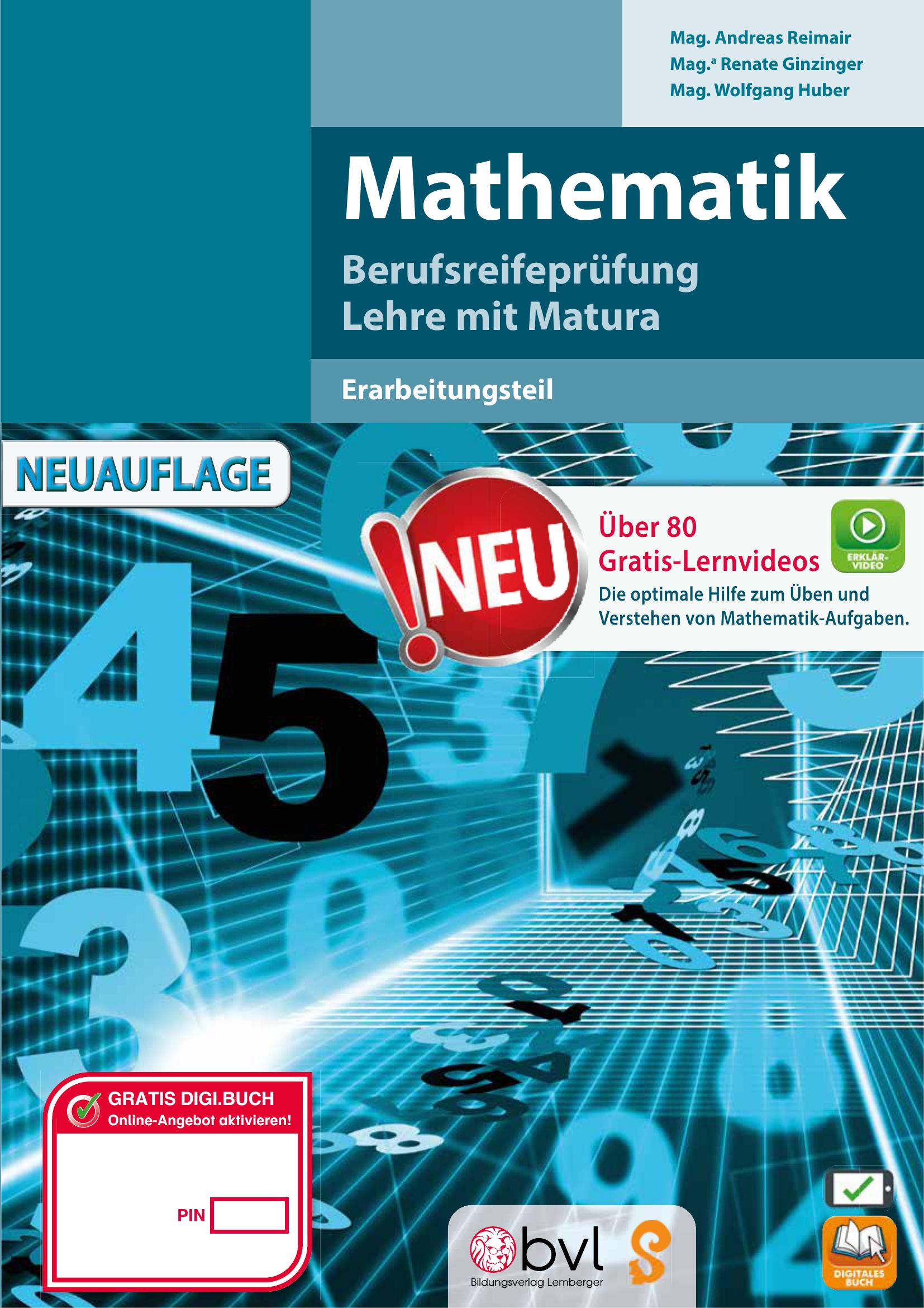 Berufsreifeprüfung Mathematik - Erarbeitungsteil