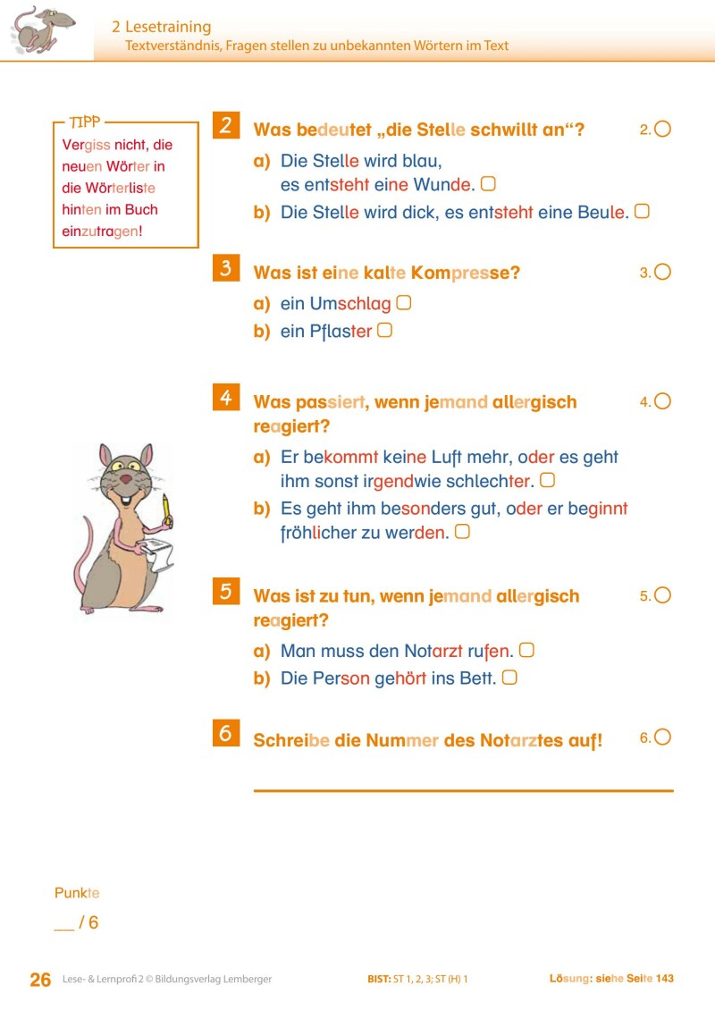 Lese- und Lernprofi 2 - Schulbuch: Silbierte Ausgabe_Version 3.1