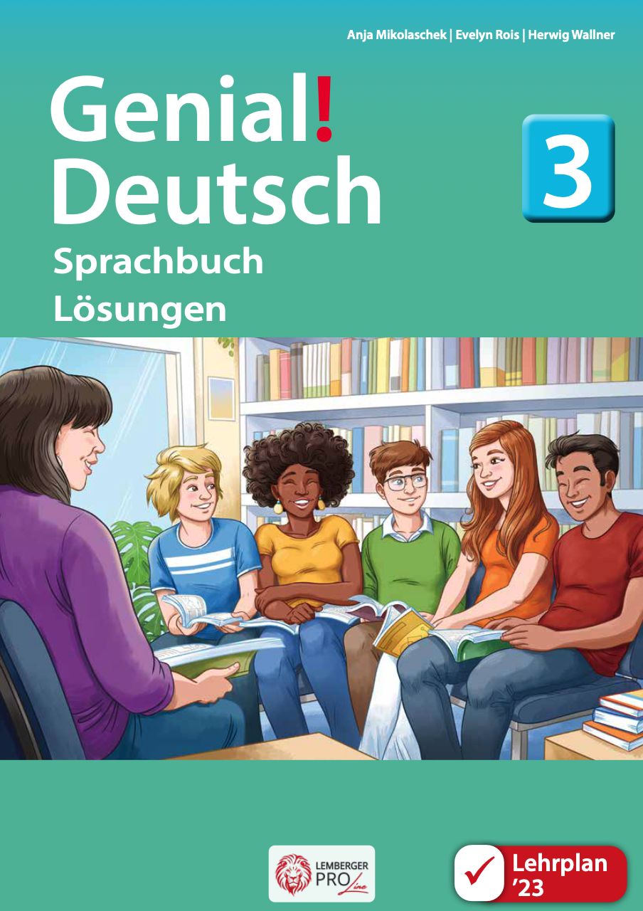 Genial! Deutsch 3 - Sprachbuch LÖSUNGEN