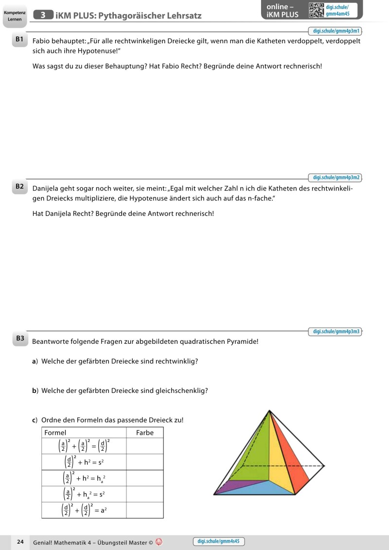 Genial! Mathematik 4 – Übungsteil IKT LP‘23 v1.1: Master Edition PLUS Lizenz