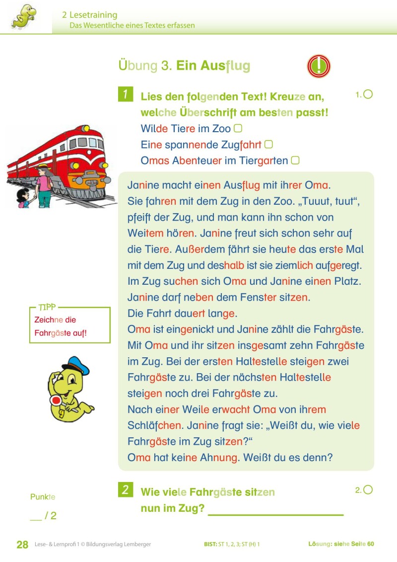 Lese- und Lernprofi 1 - Schulbuch: Silbierte Ausgabe_Version 3.1