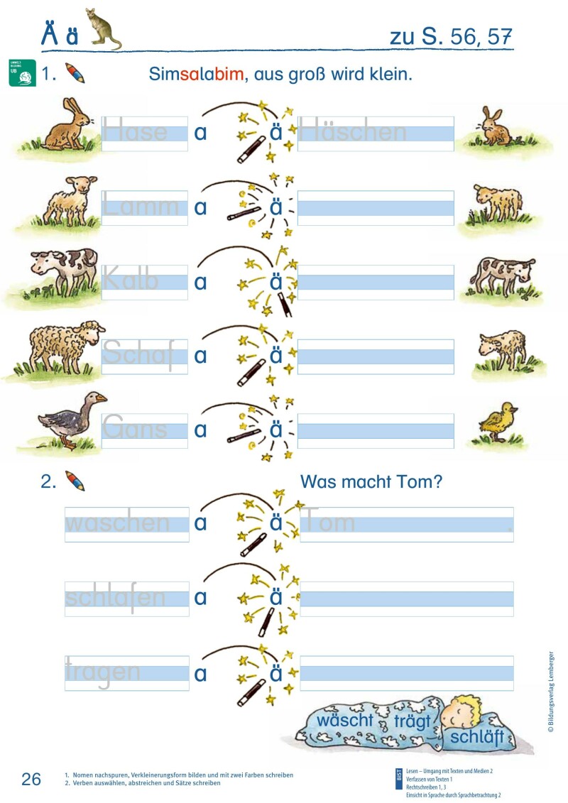 ABC der Tiere 1 – Schulbuch: Schreiblehrgang – Teil B LP‘23 v1.1
