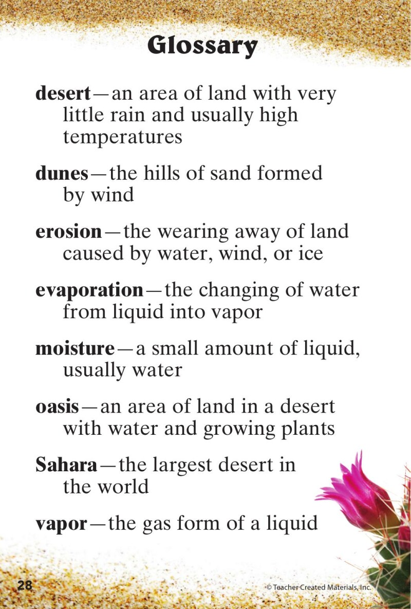 A1 – Step into the Desert