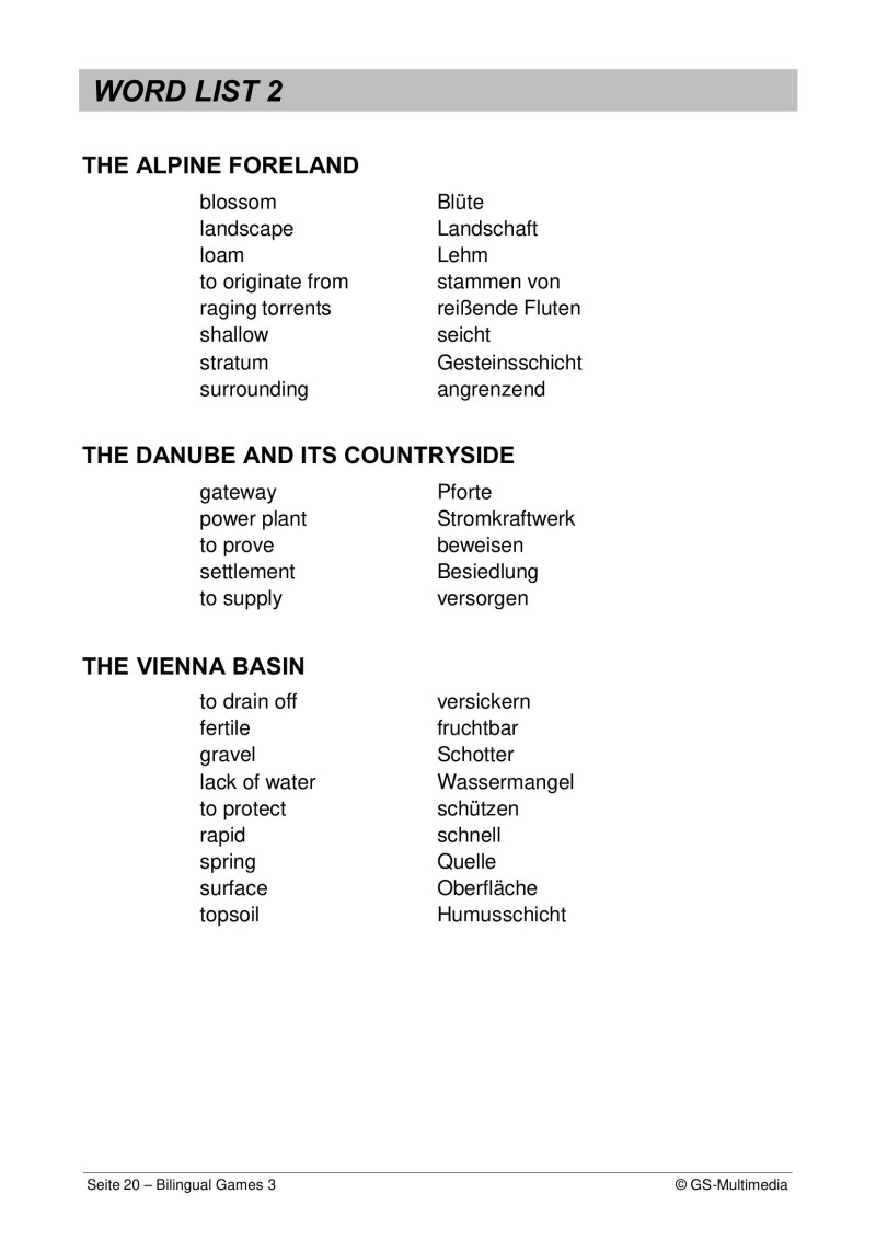 Bilingual Games – 3