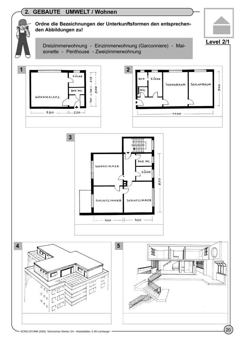 Technisches Werken 3/4 - Arbeitsblätter - Schulbuch