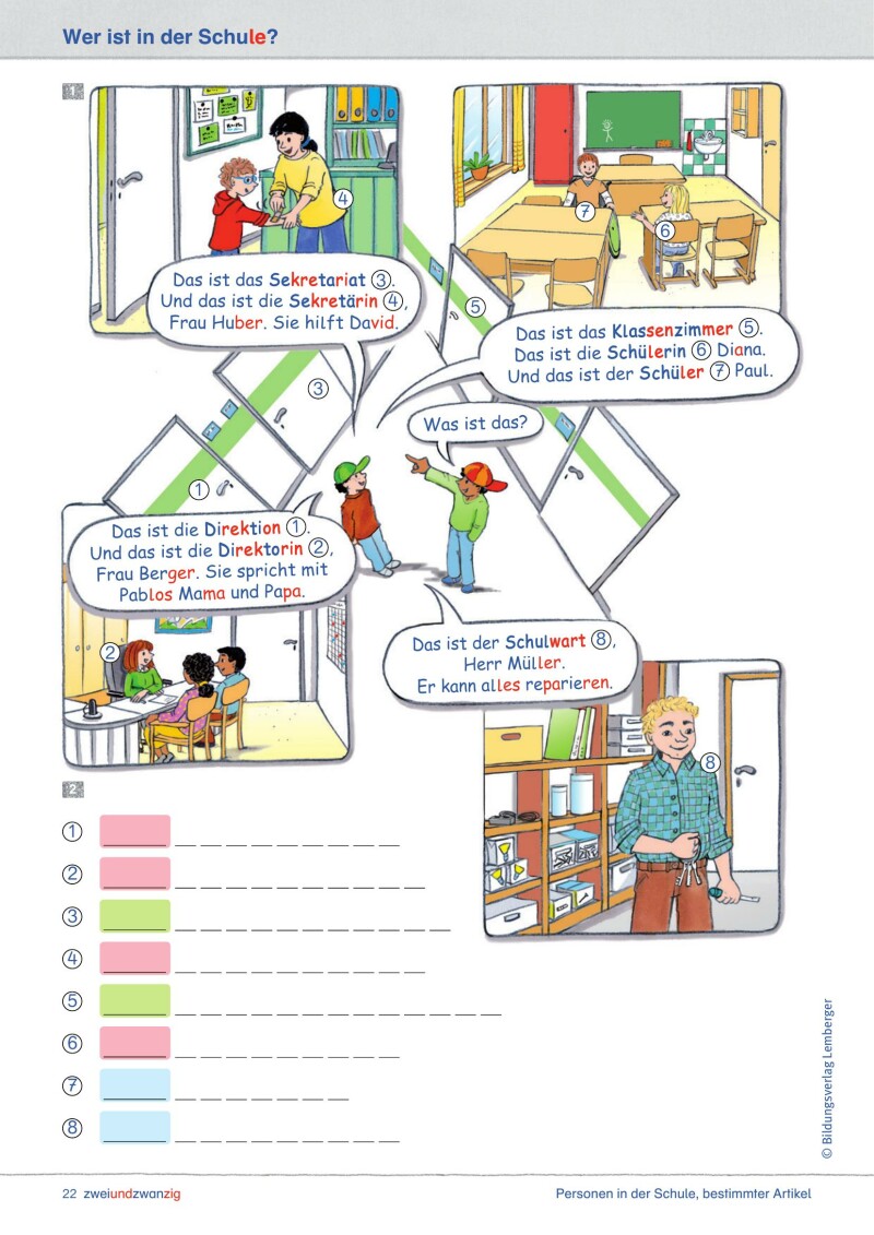 Willkommen – Deutsch als Zweitsprache I (inkl Beilage: Wörterliste)