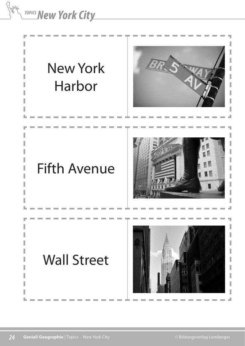 Genial! GW 2 – topics 2: New York City