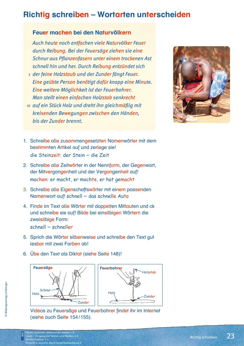 ABC der Tiere 4 - Schulbuch: Sprachbuch NEU - Silbenausgabe