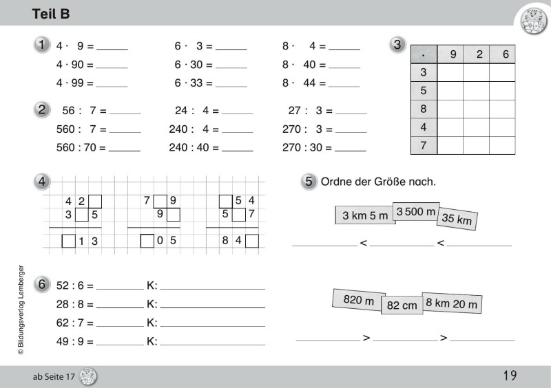 Mathetiger 3 NEU - Schulbuch Tigertrainer - Teil B (für das 2. Semester)