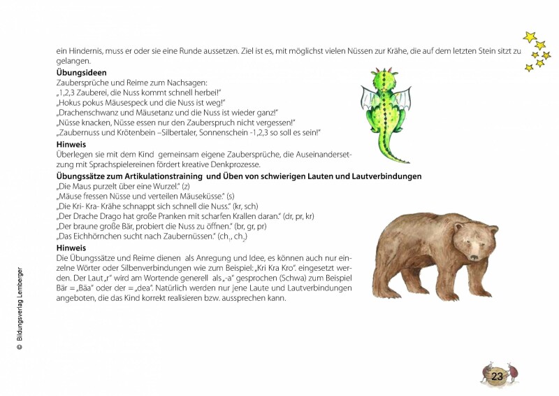 Drago im Zauberwald – Bilderbuch mit Fördermaterial: Die Zaubernuss