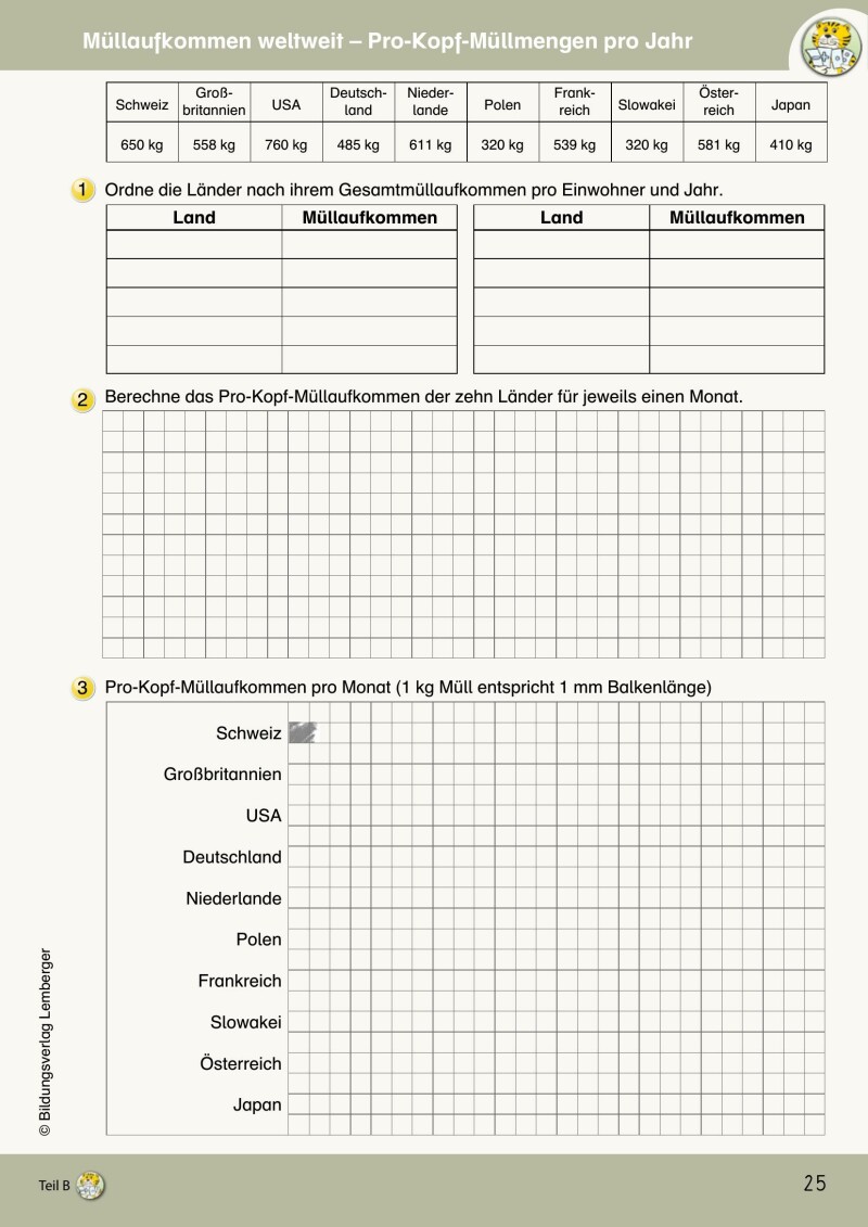 Mathetiger 4 NEU - Schulbuch Teil B (für das 2. Semester)