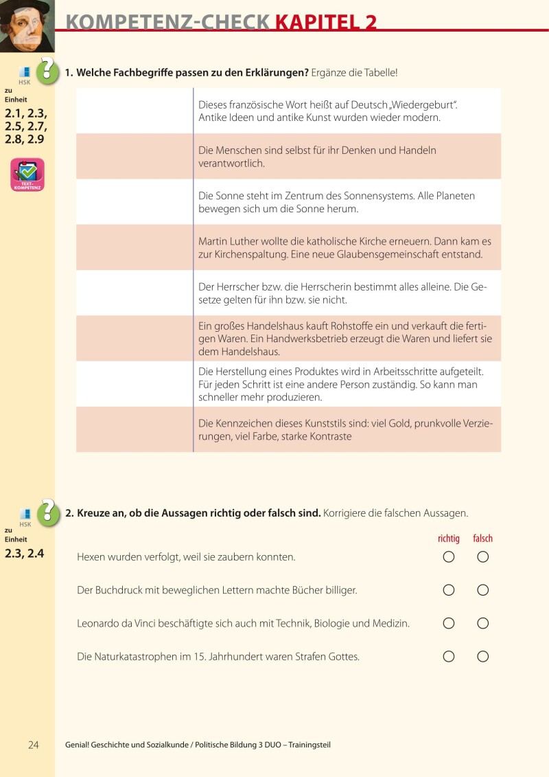 Genial! DUO Geschichte 3 - Trainings-Teil (mit Lösungsheft)