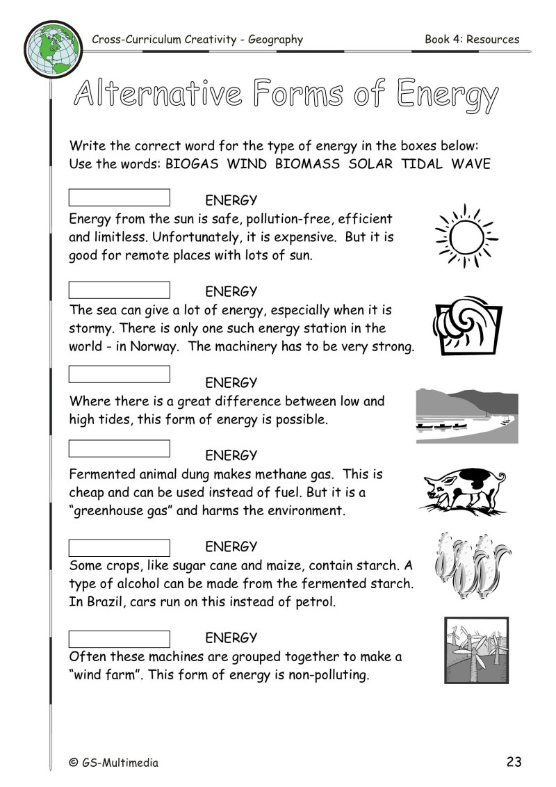 Cross Curriculum Creativity – Geography – Book 4: Resources