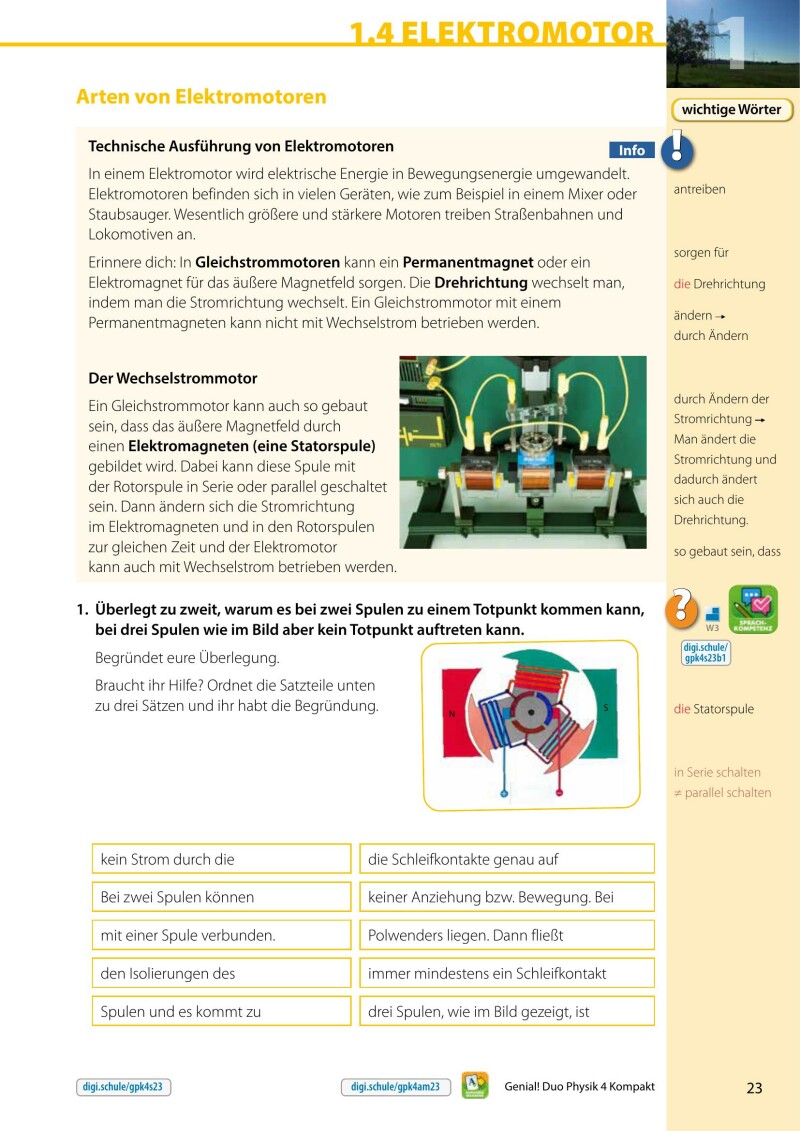 Genial! DUO Physik 4 – KOMPAKT v1.1 (mit Wortschatzheft und Lösungsheft)