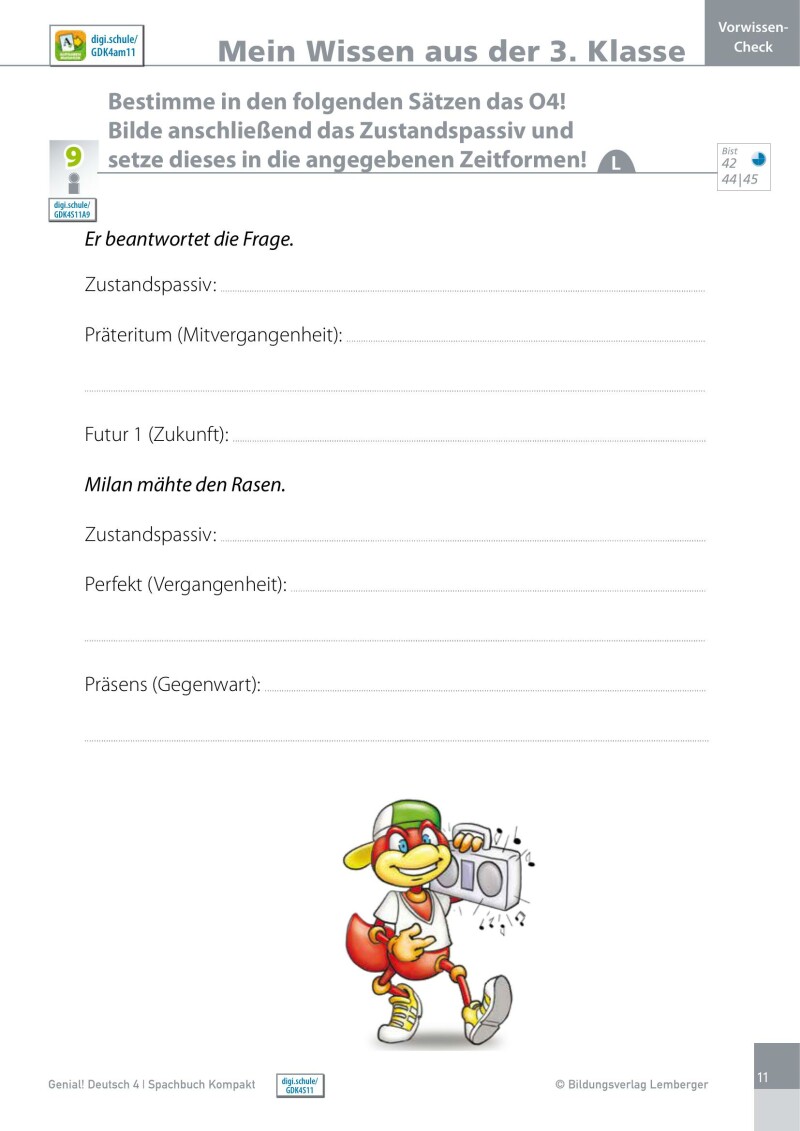 Genial! Deutsch 4 – Sprachbuch Kompakt IKT_Version 1.2: Schulbuch mit E-Book für das Leistungsniveau ”Standard”