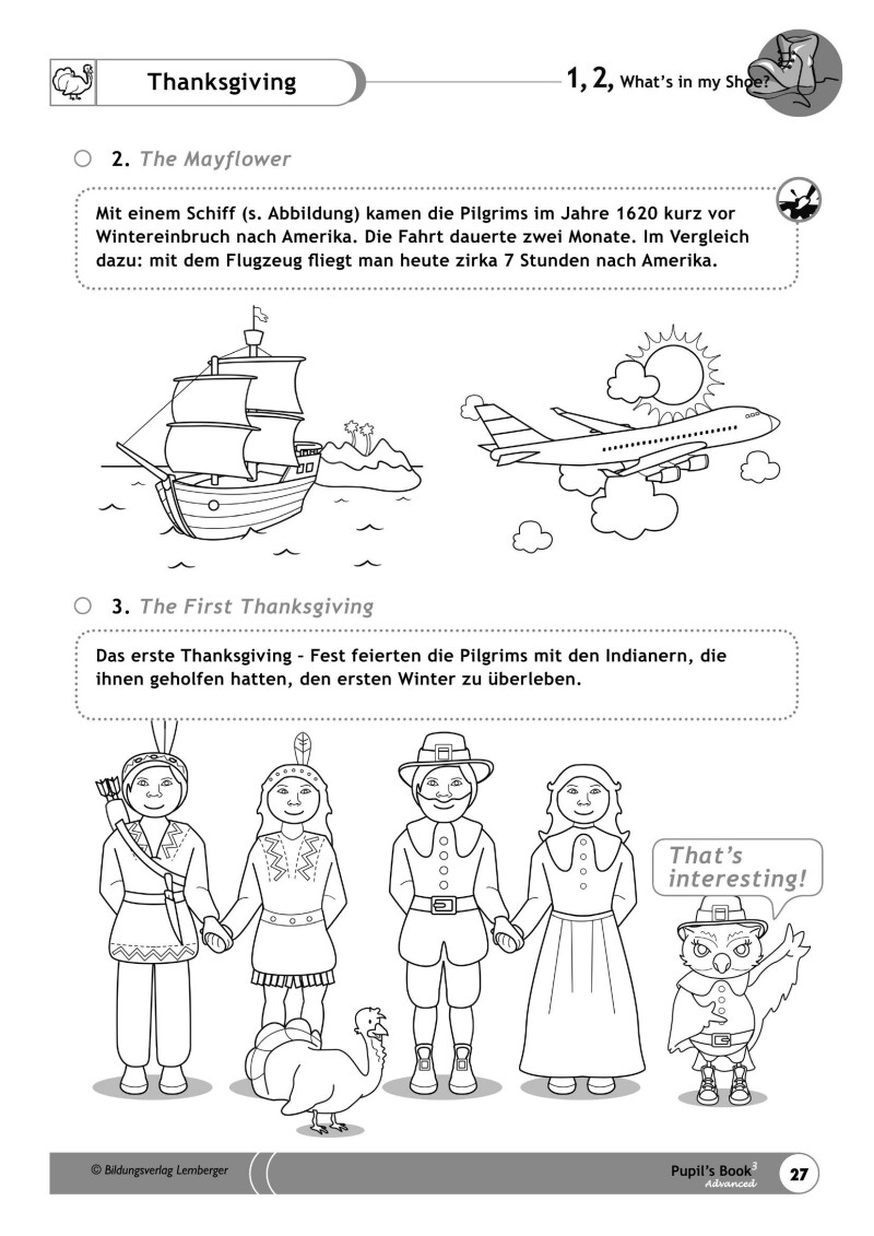 1,2, What‘s in my Shoe? – Pupil‘s Book 3 – Advanced