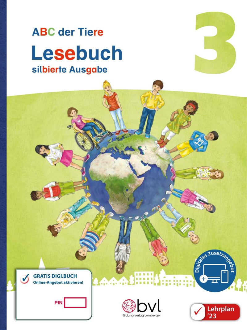 ABC der Tiere 3 – Schulbuch: Lesebuch mit Silbenschrift_LP’23